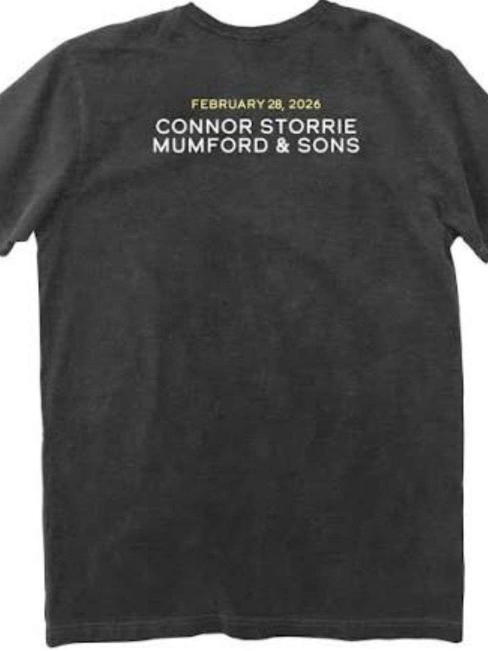 *ISO* Saturday Night Live Connor Storrie Mumford & Sons Graphic Tee